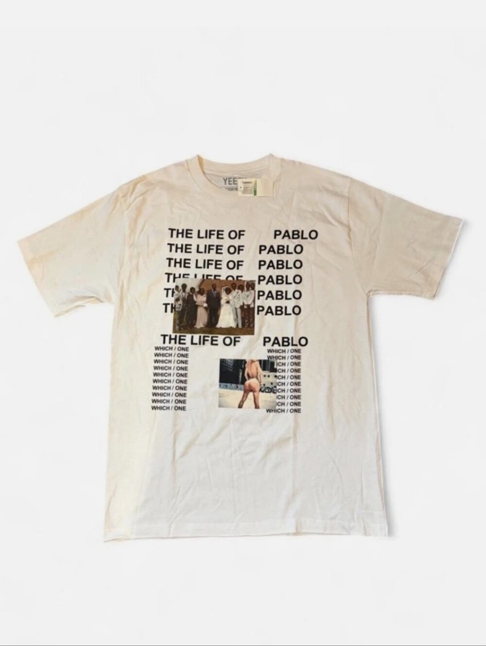 NWT Men's Yeezy The Life Of Pablo T-shirt